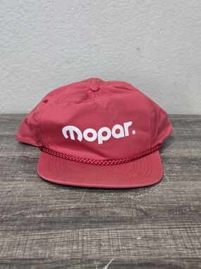 Mopar Rope-Trim Snapback Hat Cotton Adjustable